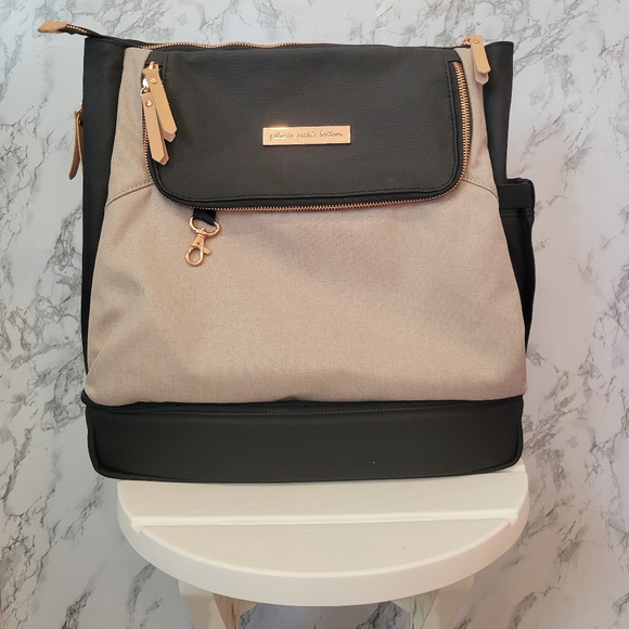 Petunia Pickle Bottom Pivot Pack in Black/Sand - Picture 1 of 6